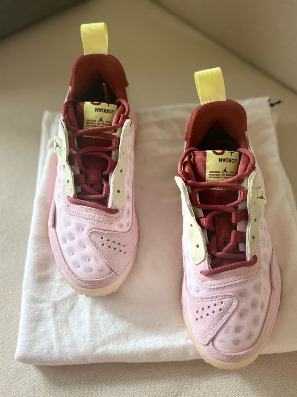2021 Jordan Delta 2 Pink & Burgundy - Picture 3 of 9